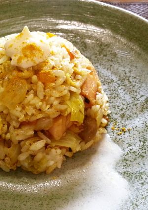 カレーチャーハン-レシピのメイン写真