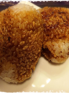簡単フライパンで醤油焼きおにぎり-レシピのメイン写真