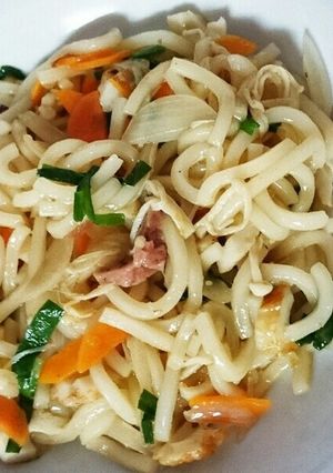 プルコギのタレで幼児と焼きうどん♪-レシピのメイン写真