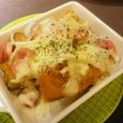 リメイク⭐かぼちゃの煮物チーズグラタン風
