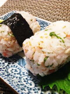 夏はやっぱりこのおにぎり!-レシピのメイン写真