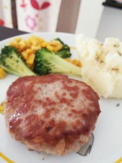 小麦乳卵不使用1歳もOK豆腐ハンバーグ-レシピのメイン写真