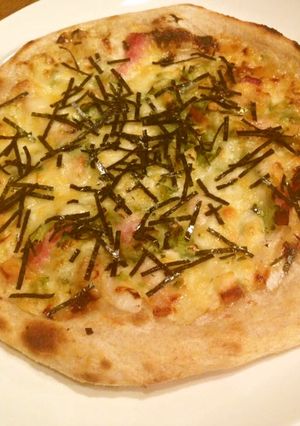 赤みそとベーコンの和風ピザ-レシピのメイン写真