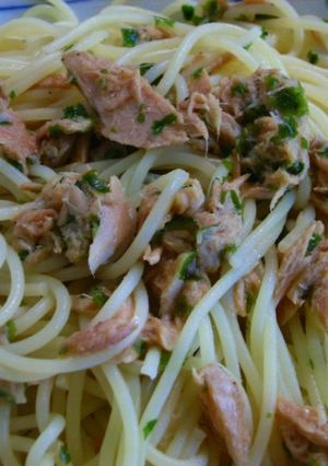 簡単すぎるパスタ!?ツナ缶詰で和風味-レシピのメイン写真