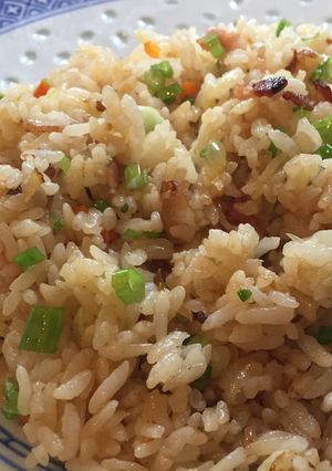 我が家のベーコンと玉ねぎのチャーハン-レシピのメイン写真