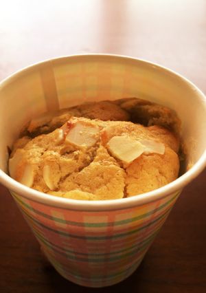 HMで簡単!紙コップチョコバナナマフィン-レシピのメイン写真