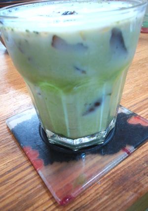 抹茶ラテwithコーヒーゼリー-レシピのメイン写真