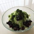 真夏日に!ひんやりかき氷【抹茶あずき】