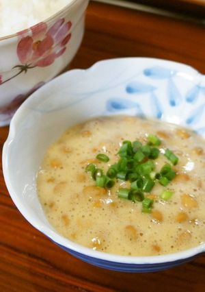 ふわふわとろみ納豆で幸せ気分♪-レシピのメイン写真