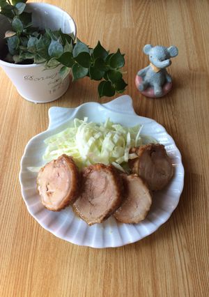 簡単！材料２つで鶏チャーシュー♪-レシピのメイン写真