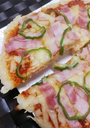 アレンジ素麺☆そうめんdeピザ-レシピのメイン写真