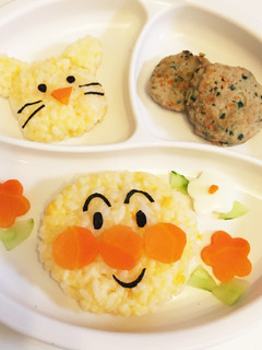 離乳食☆アンパンマンプレート☆後期-レシピのメイン写真