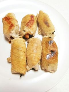 人参海苔豚肉巻き-レシピのメイン写真