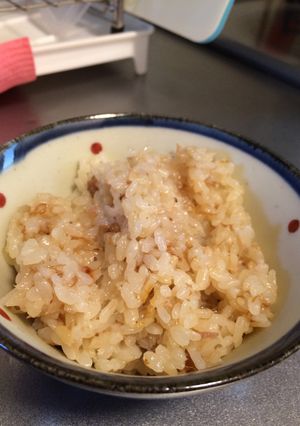 簡単☆ツナとなめたけのおこわ-レシピのメイン写真