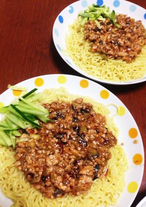 甜麺醤なしでも！本格ジャージャー麺☆-レシピのメイン写真
