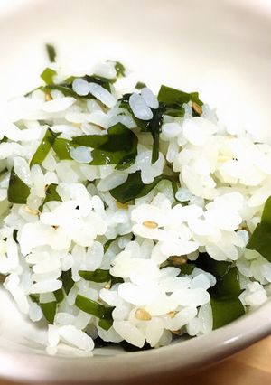 なにこれ簡単！即席わかめご飯♪-レシピのメイン写真