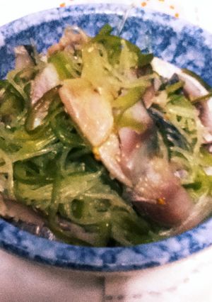 めかぶ春雨としめ鯖の中華和え-レシピのメイン写真