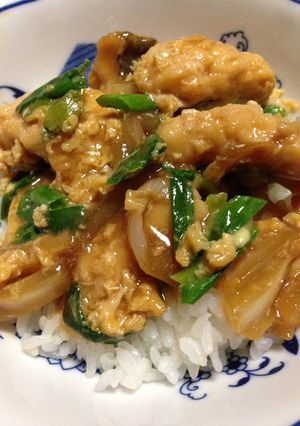 鱧の卵とじ丼-レシピのメイン写真