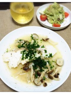 ココナッツオイルde鱈の簡単レンジ蒸し-レシピのメイン写真