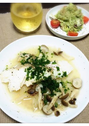 ココナッツオイルde鱈の簡単レンジ蒸し-レシピのメイン写真