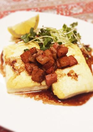 塩豆腐ステーキ ♪ バルサミコソース-レシピのメイン写真
