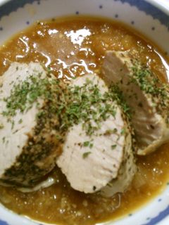 フライパンで!豚ヒレのローストポーク -レシピのメイン写真