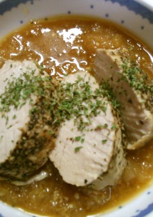フライパンで！豚ヒレのローストポーク　　-レシピのメイン写真