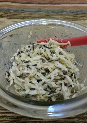 ひじきとキャベツの梅マヨサラダ-レシピのメイン写真