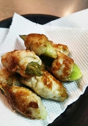 茗荷の豚肉巻きポン酢焼き-レシピのメイン写真