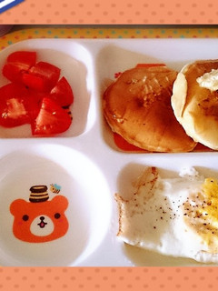 ふわふわホットケーキ-レシピのメイン写真