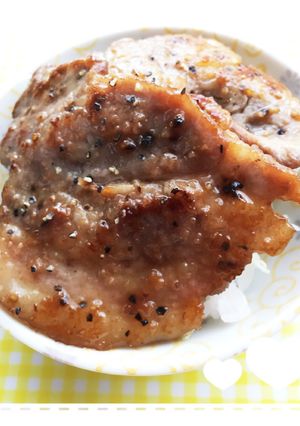 豚肉のエスニック風丼-レシピのメイン写真