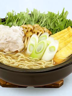 しょうゆ味を使って「はりはり鍋風」-レシピのメイン写真