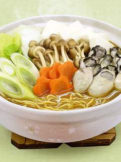 みそ味を使って「牡蠣鍋風」-レシピのメイン写真