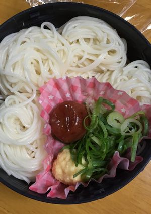 夏のそうめん弁当-レシピのメイン写真