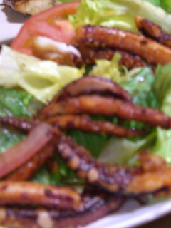 美味しいゲソのから揚げサラダ!!-レシピのメイン写真