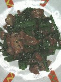 豚肉と小松菜の炒め物-レシピのメイン写真