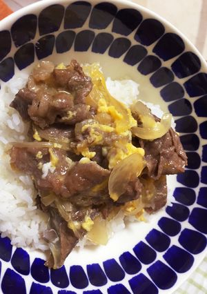 即席牛丼-レシピのメイン写真