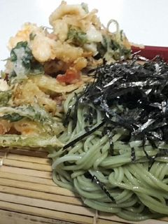 一手間 乾麺蕎麦だって生蕎麦風-レシピのメイン写真