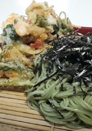 一手間　乾麺蕎麦だって生蕎麦風-レシピのメイン写真