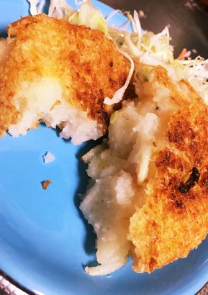 ハンバーガーにしてうまかコロッケ-レシピのメイン写真