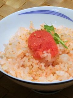 タラコの炊き込みご飯!-レシピのメイン写真