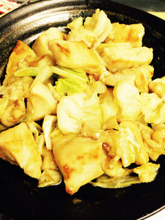 鶏胸肉とキャベツの炒め物-レシピのメイン写真