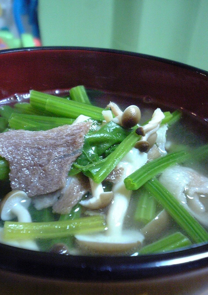 ほうれん草のあったかスープ-レシピのメイン写真