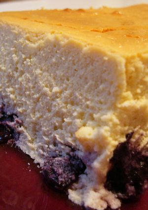 チーズケーキ(ブルーベリー入り)-レシピのメイン写真