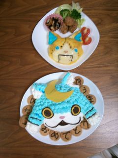 ブシニャンケーキとゴルニャンオムライス-レシピのメイン写真