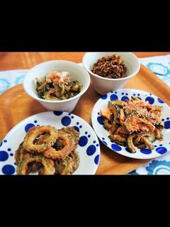 とまらない!簡単ゴーヤのカリカリ唐揚げ-レシピのメイン写真