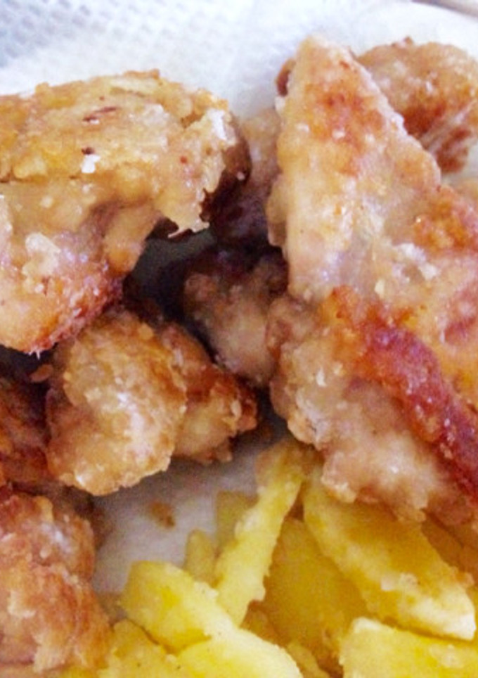 揚げ焼きで鳥の唐揚げ-レシピのメイン写真
