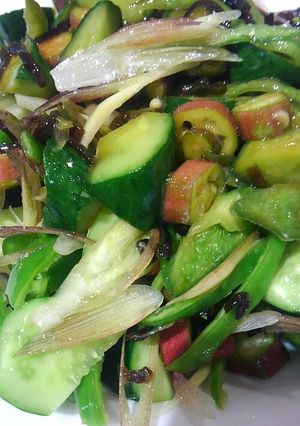 胡麻油塩昆布和え-レシピのメイン写真