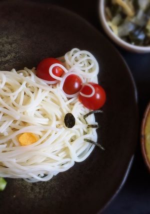キティめん(ミ・。・ミ)キャラ麺-レシピのメイン写真