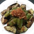 揚げ野菜のにんにくじょうゆかけ